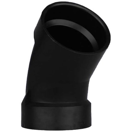 ABS, 45 Elbow, 2 in, 2 in MPN:1WJA2