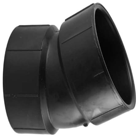ABS, 22-1/2 Elbow, 2 in, 2 in MPN:1WJB4