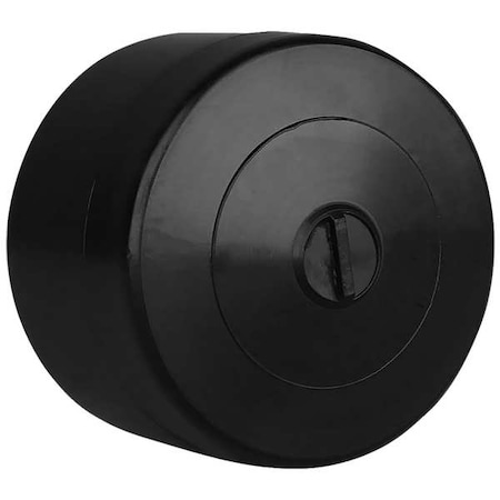 Socket Cap, 2 in Pipe Size, Socket, Black MPN:1WJF3