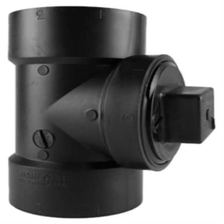 Cleanout Tee w/Plug, 2 In FNPT x Hub MPN:1WJG5