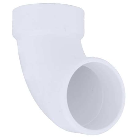 PVC 90 Degree Street Elbow, Hub x Spigot, 2 in Pipe Size MPN:1WKB1