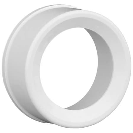 PVC Flush Bushing, Hub x Spigot, 4 in x 3 in Pipe Size MPN:1WKF6