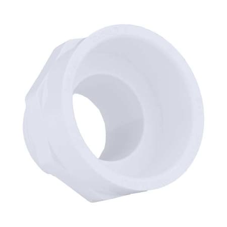 PVC Male Adapter, Hub x MNPT, 1 1/2 in x 1 1/4 in Pipe Size MPN:1WKG4