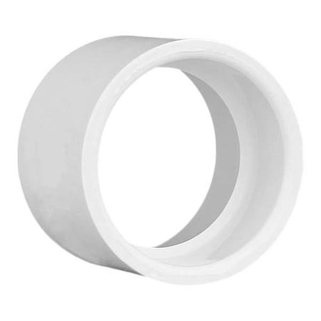 PVC Coupling, Hub, 1-1/2 in Pipe Size MPN:1WKH2