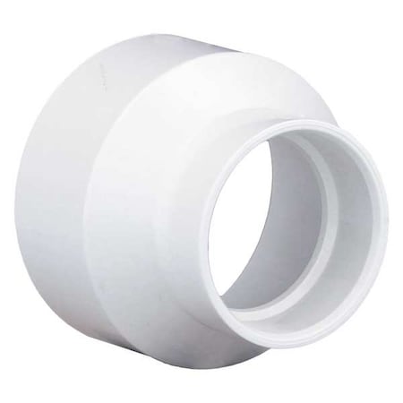 PVC Reducer, Hub, 3 in x 2 in Pipe Size MPN:1WKJ3