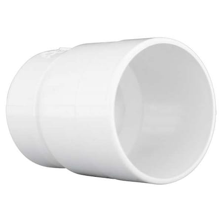 PVC Hub Adapter Increaser, Spigot x Hub, 4 in x 3 in Pipe Size MPN:1WKJ9