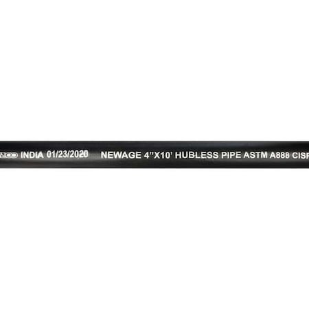 Pipe, Cast Iron, 3 in, 10 ft MPN:220160