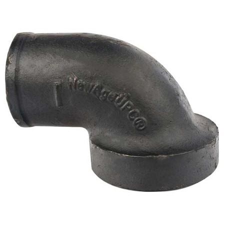 90 Degrees Elbow Tapped 1/4 Bend, 1-1/2