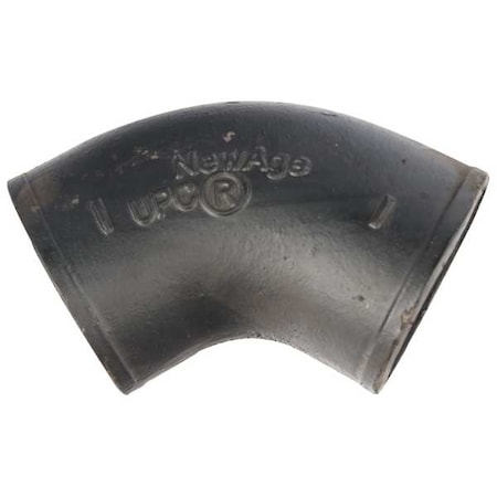 60 Degrees Bend No-Hub 1/6