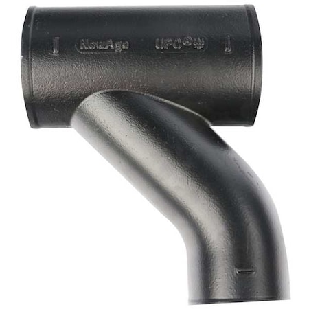 Reducing Wye Combination Wye and 1/8 Bend, 3