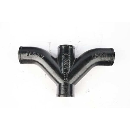 Reducing Wye Double Combination Wye and 1/8 Bend, 2