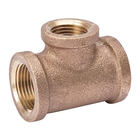Reducing Tee Red Brass Reducing Tee, 3 in Female NPT X 3 in Female NPT MPN:2CFJ2