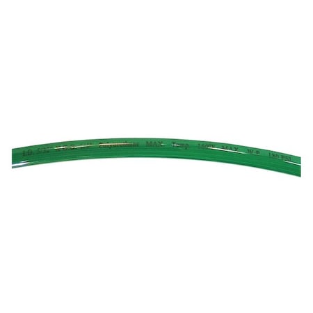 Tubing, 1/4 In OD, 100 Ft L, Green MPN:2LZH5