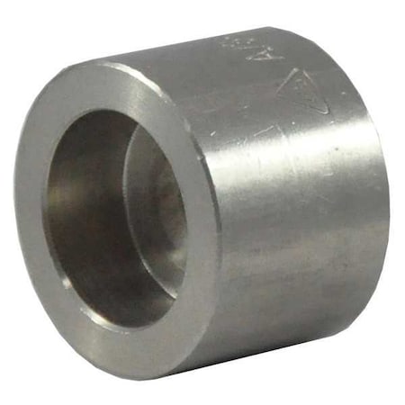 1 in Socket Weld 304 Stainless Steel Cap, Class 3000, ASTM A182, ASME B16.11 MPN:2UB81
