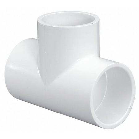 PVC Tee, Socket x Socket x Socket, 2 in Pipe Size MPN:401020