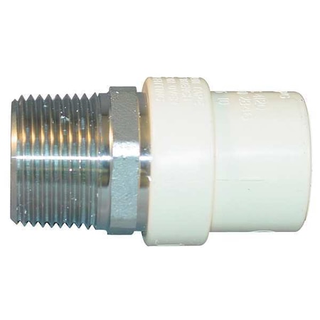 CPVC Transition Male Adapter, Schedule SDR-11, 1/2