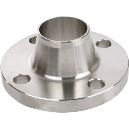 Pipe Flange, Schedule 40, 1 1/2 in, 316/316L Stainless Steel, Raised Face MPN:4381001440