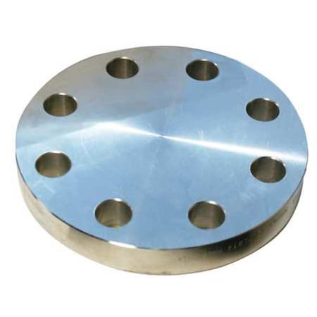 1/2 in 304 Stainless Steel Blind Flange, Class 300, Raised Face, 4-Bolt, 3.75 in OD MPN:4381003400