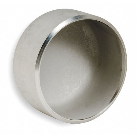 4 in Butt Weld Cap, Schedule 10, 304L Stainless Steel, ASTM A403/A 403M-88a MPN:4381008680