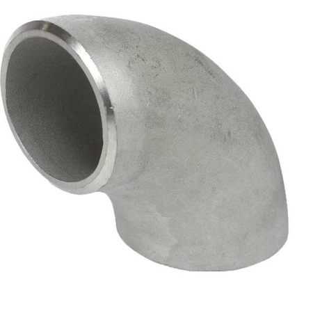 90° Long Radius Elbow, 6 in x 5 in, 304 Stainless Steel, Schedule 10, Butt Weld MPN:4381010900