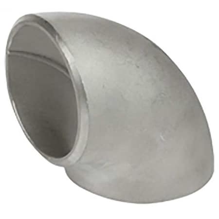4 in. 90° Short Radius Elbow, 316 Stainless Steel, Butt Weld, Schedule 10 MPN:4381013060