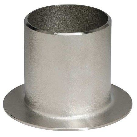 3 in Butt Weld Stub End Type C, Schedule 10, 316L Stainless Steel MPN:4381023670