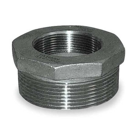 3 in x 1-1/2 in Stainless Steel Hex Reducing Bushing, Male NPT x Female NPT, Class 150 MPN:4381035260