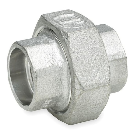 1-1/2 in. 316 Stainless Steel Socket Weld Union, Class 150, Schedule 40 MPN:4381050240