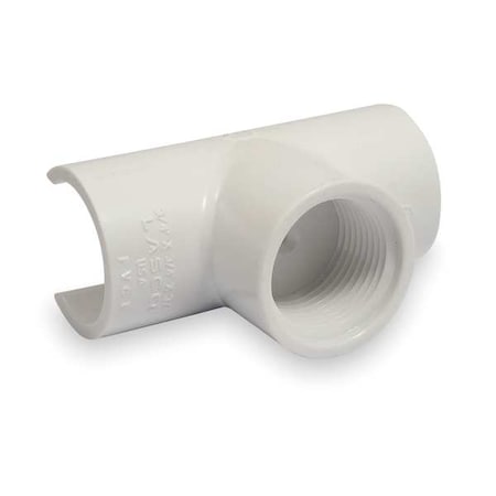 PVC Snap On Saddle Tap, FNPT x Snap On, 1 in x 3/4 in Pipe Size MPN:464-131