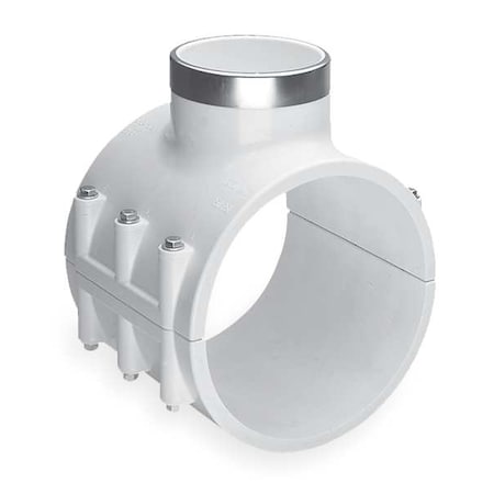 PVC, SaddleClampTee, 3in, 3in, 3/4inSocket MPN:466E-334