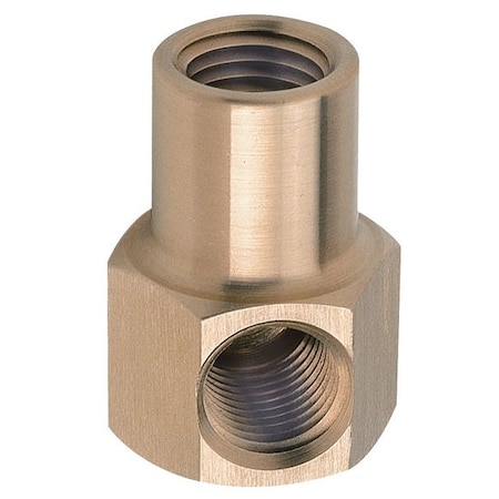 Hex Elbow Brass Hex Elbow, 1/2 in Female NPT X 1/2 in Female NPT MPN:4CCJ2