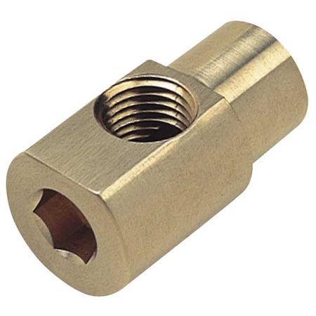 Hex Key Elbow Brass Street Elbow, 1/8 in Female NPT X 1/8 in Female NPT MPN:4CCK6