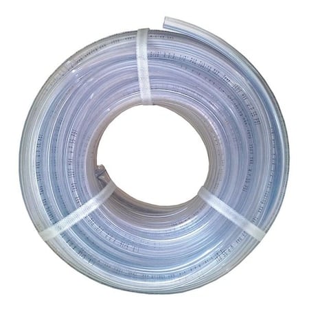 Tubing, 5/16 I.D., 100 ft., Clear, Flexible MPN:4EGU9