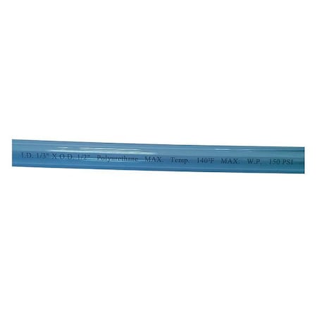 Tubing, 1/2 In OD, Polyurethane, 100 Ft MPN:4HL91