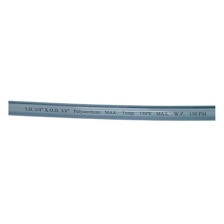 Tubing, 3/8 In OD, Polyurethane, 100 Ft MPN:4HL94
