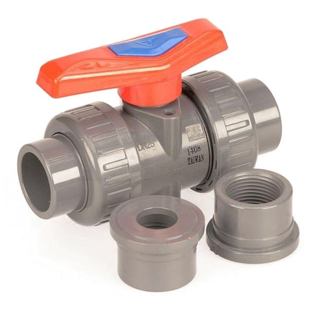 Manual 2-Way Ball Valve, Socket, CPVC MPN:4PGE4