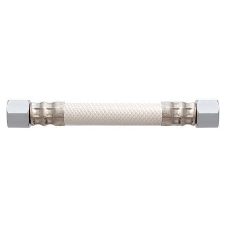 Braided Connector, 3/8 COMPx3/8 COMPx12 L MPN:4YJZ9