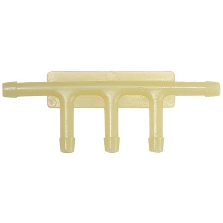 Manifold, Nylon, Barbed3/16in, PK10 MPN:5RKR8