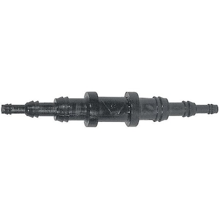 Nylon, Barbed 1/8 in, Barbed 1/4 in, PK5 MPN:5ZMG5