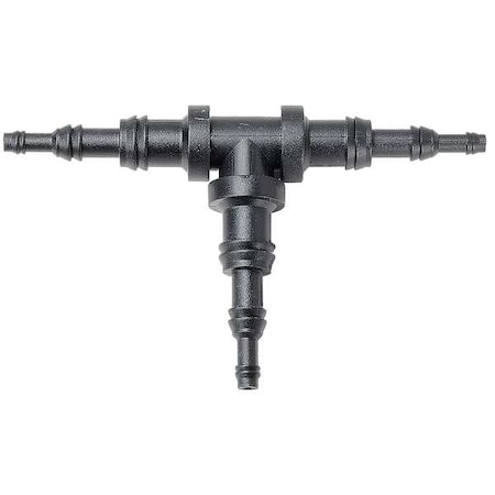 Vacuum Connector, 1/8, 1/4, 3/8In, Nylon, PK5 MPN:5ZMG6