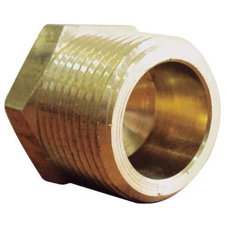 Hex Head Plug Brass Hex Head Plug, 10 PK MPN:6AZA8
