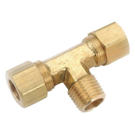 Tee, Brass, Comp 5/16
