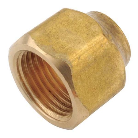 Flared Fitting Nut, Brass, 1/2 in MPN:704020-1008
