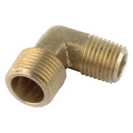 Elbow Low Lead Brass Male Elbow, 1/2 in Male NPT X 3/8 in Male NPT MPN:706235-0806