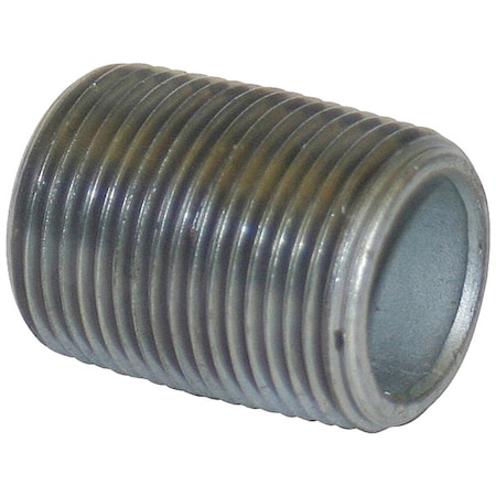 PipeNipple, Steel, 3/8