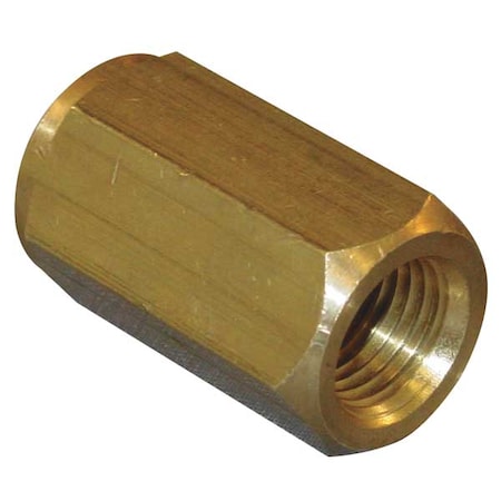 Conversion Adapter Chrome Plated Brass Conversion Adapter, 1/2 in Female BSPP X 1/2 in Female NPT MPN:8044-08-08