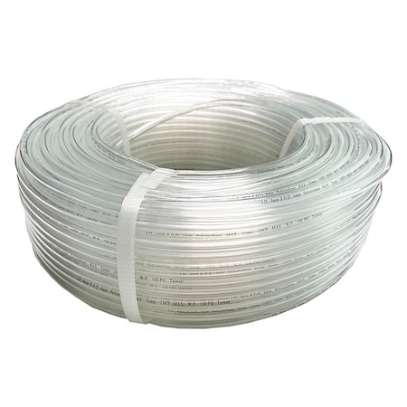 Tubing, 4mm ID x 6mm OD, 250 Ft, Natural MPN:806FH8