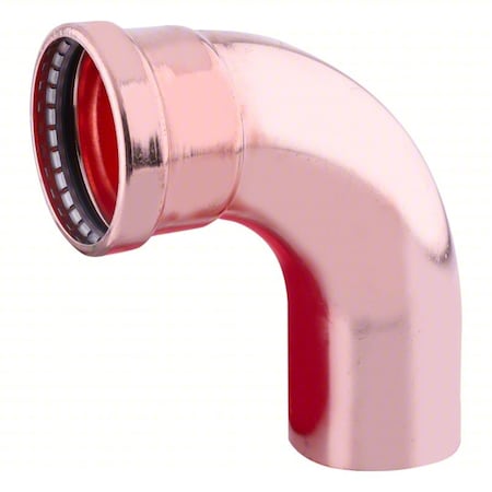 Elbow, Copper, Press-fit 4 in, FTG 4 in MPN:816YT7