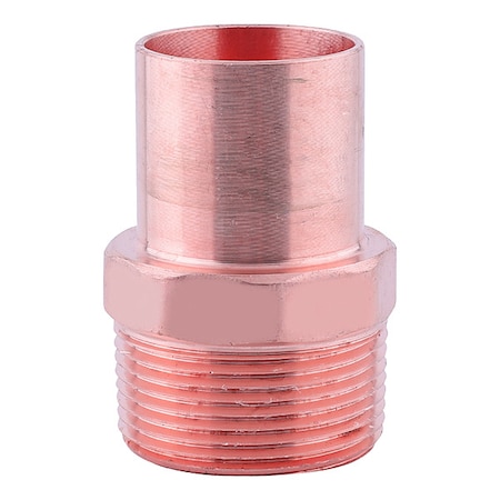 Strt, Copper, FTG 1/2 in, MNPT 3/8 in MPN:816Z59