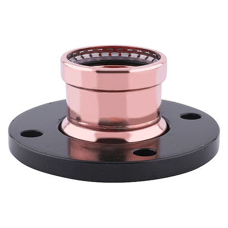Flange, Copper;Iron, Press-fit3